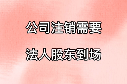 拉薩公司注銷，需要法人、股東到場(chǎng)嗎？