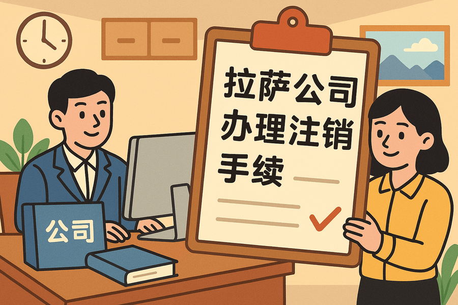 公司不經(jīng)營了，怎么在拉薩辦理注銷手續(xù)？